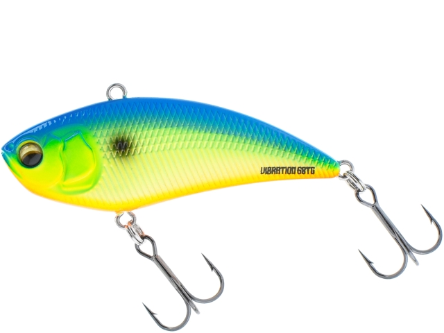 Vobler RTB Vibration 68TG 6.8cm 21g #11 Matte Blue Back Yellow S