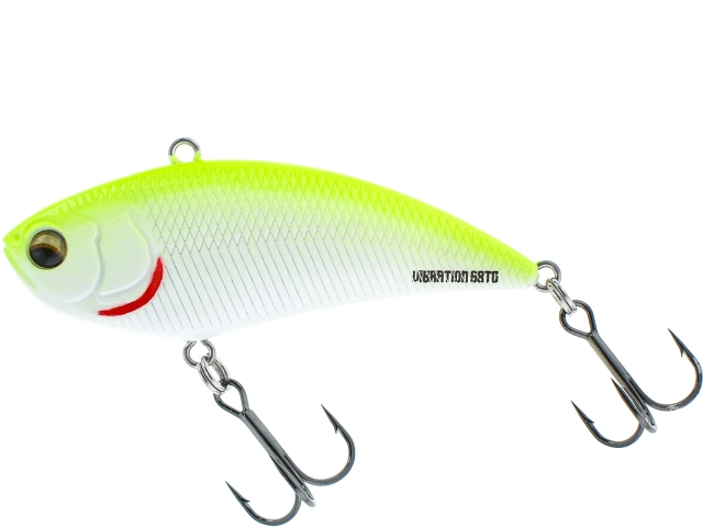Vobler RTB Vibration 68TG 6.8cm 21g #01 Silver Fluorescent Chartreuse S
