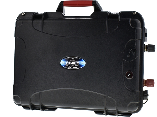RTB Lithium Battery Pack 80A 12V including Smart Charger
