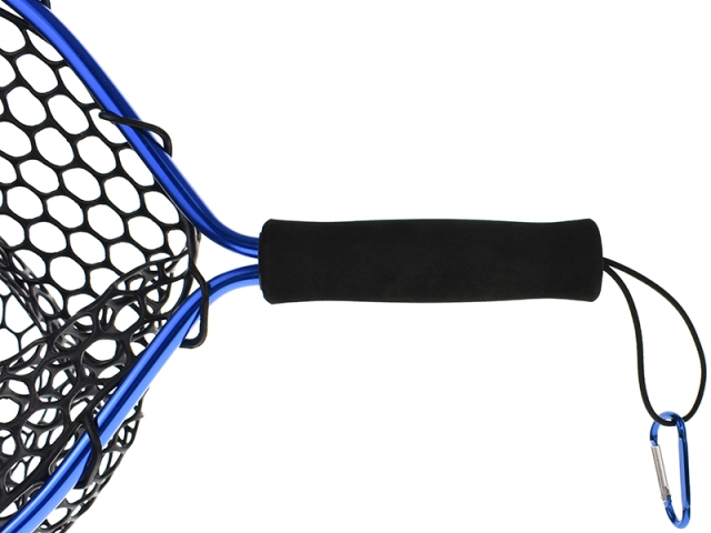 RTB Rubber Landing Net Black and Blue