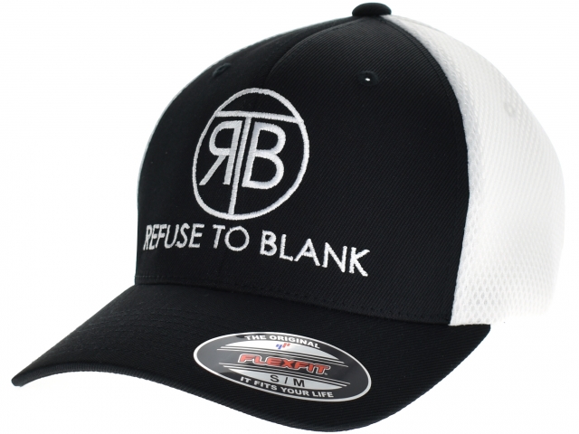RTB Flexfit Ultrafibre Airmesh Black and White